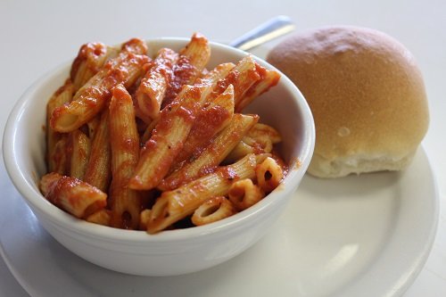 Penne with Side & Roll