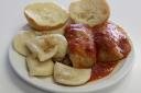 Cabbage Rolls & Side & Roll